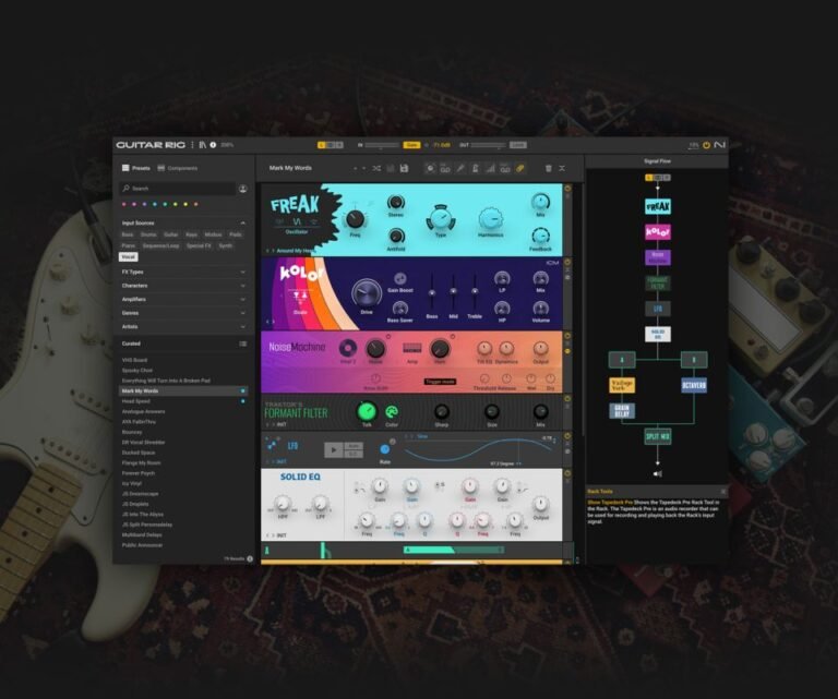 Native Instruments - Guitar Rig 7 Pro - Plugins Pack BR