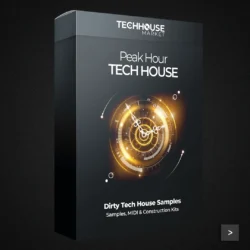 Sample pack tech house peak hour market WAV kits drums